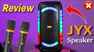 JYX Karaoke Speaker with 2 Wireless Microphones S65 Review 