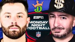 DraftKings MNF Week 7 DOUBLEHEADER (Best ROI Lineups!) | NFL DFS Picks Monday Night Football