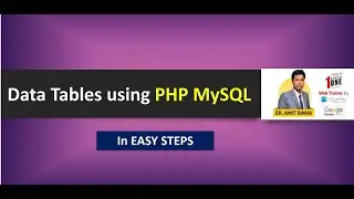 How to use DataTables in PHP | How to make Pagination in PHP using DataTables | DataTables in PHP
