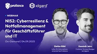 NIS2, Cyberresilienz & Notfallmanagement: Was Gesch&auml;ftsf&uuml;hrer & IT jetzt wissen m&uuml;ssen!