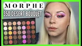 MORPHE 35D DESERT BOUQUET EYESHADOW PALETTE | makeupwithalixkate