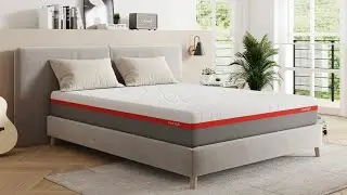 Sweetnight 10 Inch Cooling Gel Memory Foam Mattress in a Box Unboxing and Review