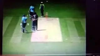 James Foster Leg side Stumping