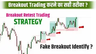 Breakout Trading Strategy for Beginners || How to Identify Real Breakout in Hindi