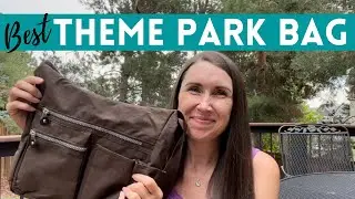 Best Theme Park Purse // Lightweight Water-Resistant Anti-Theft Pocket Crossbody Travel Bag MHCNLL