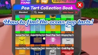 How to find the pop tarts in the ocean dimension in find the pop tarts 2023!