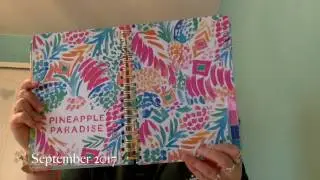 Lilly Pulitzer Large Agenda 2017-2018: A Look Inside