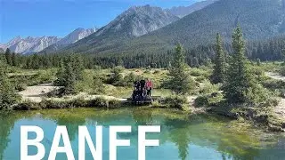 Banff - Johnston Canyon, Ink Pots, Rafting