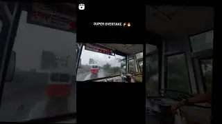 superb overtake MSRTC bus #short #virul