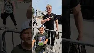 World Wrestling Kid Meets WWE Superstars #WWE #rhearipley #loganpaul #wweshorts #wweraw #wwefan