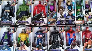 Avengers toys/action figures/unboxing/Cheap Price/SpiderMan, Thanos,Hulk/toys.Asmr.344