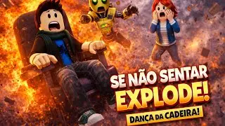 💥 UM ERRO E JÁ ERA! 100 Pessoas disputam a Dança da Cadeira no Roblox 😨🔥