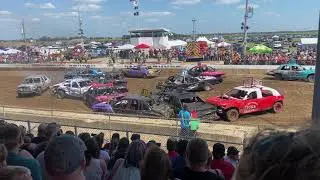 2021 IL Boone County Fair - Demolition Derby