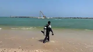 Diving Inspection in Ocean