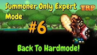 Terraria Summoner Only Jungle Spawn Live Series #6 - Back Into Hardmode We Go!!!