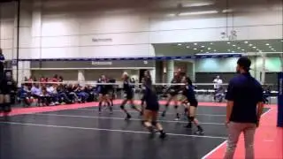 2015 Asics OVA TCVB 15 Rox vs Tribe 15