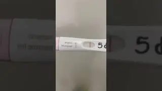 FROZEN EMBRYO TRANSFER (FET) 5 Days Post Transfer Live PREGNANCY 🤰🏽 TEST! (IVF) POSITIVE TEST!!!