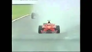 Schumacher vs Hakkinen Silverstone 1998  by magistar