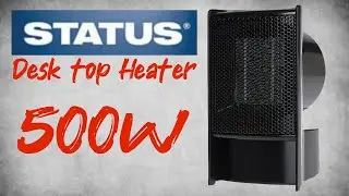 Status Desk Top Heater 500W Just &pound;10 At HOME BARGAINS