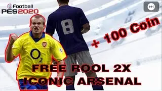 BLACK BALL TRICK IN ICONIC MOMENT ARSENAL - PES 2020 MOBILE