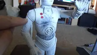Star Wars custom K-3po 1/6 scale review for my sideshow collection