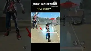 NEW ANTONIO CHARACTER ABILITY TEST 😱 | #shorts #freefire #GAMER'sHAVEN