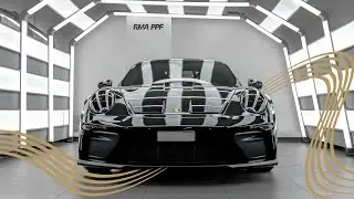 Black Porsche GT3 Gets Ultimate PPF Protection | RMA PPF Dubai