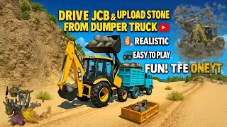 Jcb Unloading Stone From Dumper Truck Gameplay Day 2