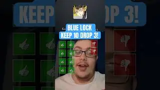 Blue Lock Keep 10 Drop 3 Filter!