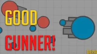 Diep.io Best Builds - THE BEST GUNNER - Diep.io MAX Lvl Gunner Gameplay