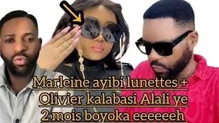 EZA YA KOYINDA MARLEINE KASANDA AYIBI LUNETTE 😲OLIVIER KALABASI ALALI YE 2MOIS