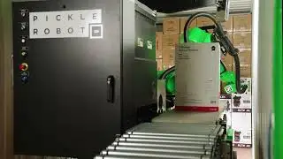 Pickle Robot in Action - File Cabinets & Shop Vacs