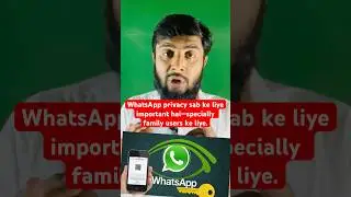 WhatsApp Privacy Settings Every Family Must Use | Secure Your Chats 🔒#whatsappprivacy #protection