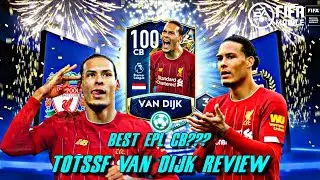 THE BEST EPL CB??? - TOTSSF VAN DIJK REVIEW