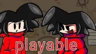 FNF vs the copion Demo (mod) Visualizer Sprite playable emrapnuel 