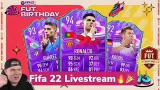 Fut Birthday Event🎉🔥 Fifa 22: Weekendleague Grind💪🏼 + Fut Champions Rewards😍 #Fifa22 #Fifa22live