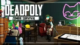 We Found A Friend? NEW Multiplayer Base And Items - DeadPoly Gameplay