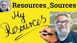 😎 Sources vs Resources Meaning - Source Defined - Resource Examples - Source or Resource Definition