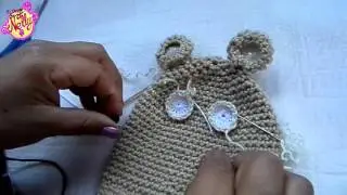 GORRO TEJIDO PARA BEBE (LEON)