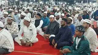 Amjed Ullah Khan (Spokesman) in Ijtima at Mahbubnagar Road, Jadcherla: