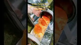 Solar-Baked Bread: The Sun's Perfec#SolarBaking #SunPowered #EasyBaking #ZeroElectricity #EcoKitchen