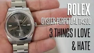 ROLEX Oyster Perpetual 39 мм — три вещи, которые я люблю и ненавижу