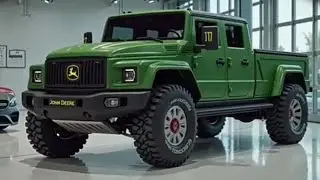 2026 John Deere Pickup Truck Concept | Rugged Workhorse Meets Modern Truck Tech