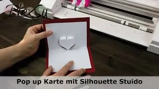Pop up Karte erstellen mit Silhouette PiexSu