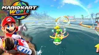 SNES Koopa Troopa Beach/Crown City Intermission - Mario Kart World