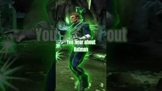 That one time Batman One punched Guy Gardner 🤣 he still mad about it 😂 #dcuo #dccomics