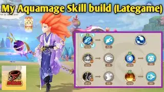 My Aquamage Skill build (Lategame) - Cloud Song Saga Of Skywalkers