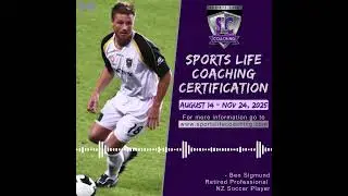 Former New Zealand International Soccer Player Ben Sigmund taking his SLC Certification