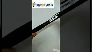 Customized promotional LED light pen with logo print