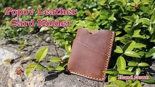 Popov Leather English Tan - Card Holder Review